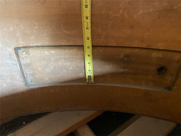 Spare Unused Trunnion Bearing Bronze Bushing For 22' D. X 7' L Sag Mill)